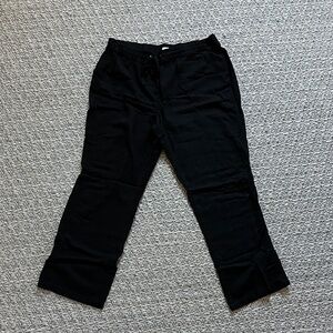 Per Se Black Wide Leg Pants